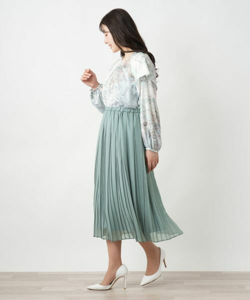 Leilian / レリアン ロング・マキシ丈スカート | ロングプリーツスカート | 詳細2