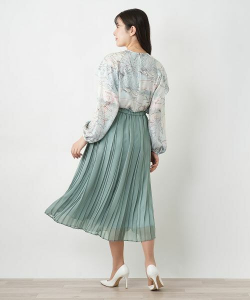 Leilian / レリアン ロング・マキシ丈スカート | ロングプリーツスカート | 詳細3