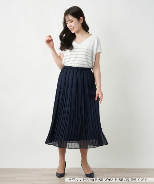 Leilian / レリアン ロング・マキシ丈スカート | ロングプリーツスカート | 詳細4