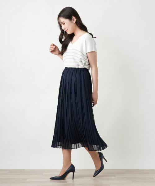 Leilian / レリアン ロング・マキシ丈スカート | ロングプリーツスカート | 詳細5