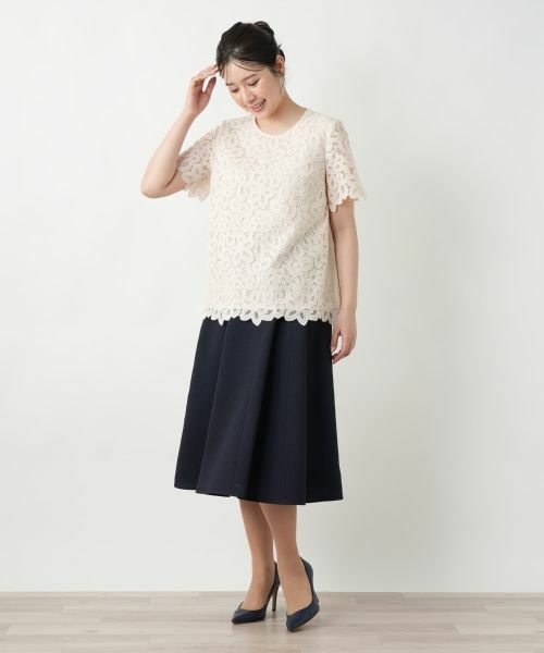 Leilian / レリアン シャツ・ブラウス | フラワーレースブラウス | 詳細2