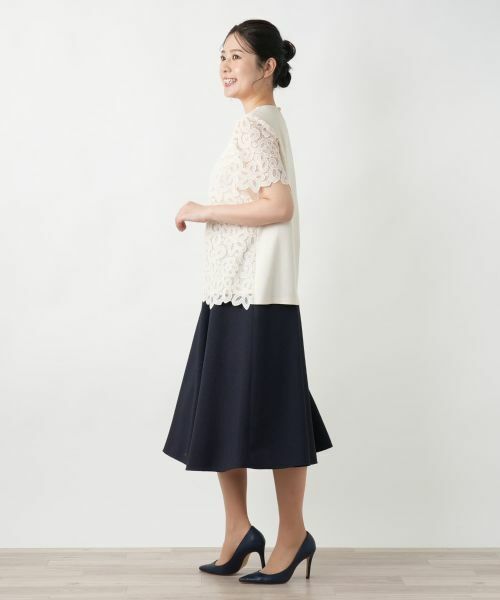 Leilian / レリアン シャツ・ブラウス | フラワーレースブラウス | 詳細3