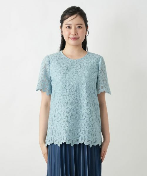 Leilian / レリアン シャツ・ブラウス | フラワーレースブラウス | 詳細8