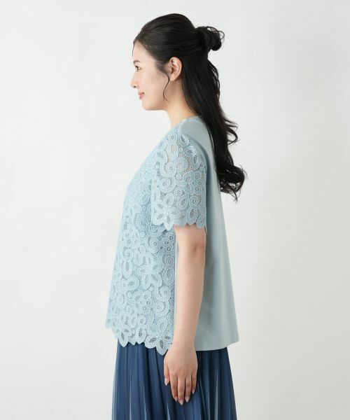 Leilian / レリアン シャツ・ブラウス | フラワーレースブラウス | 詳細9