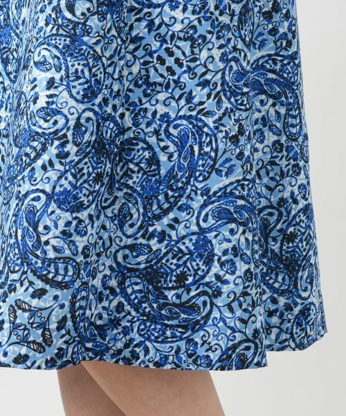 Leilian / レリアン ドレス | ペイズリーキーネックワンピース | 詳細15
