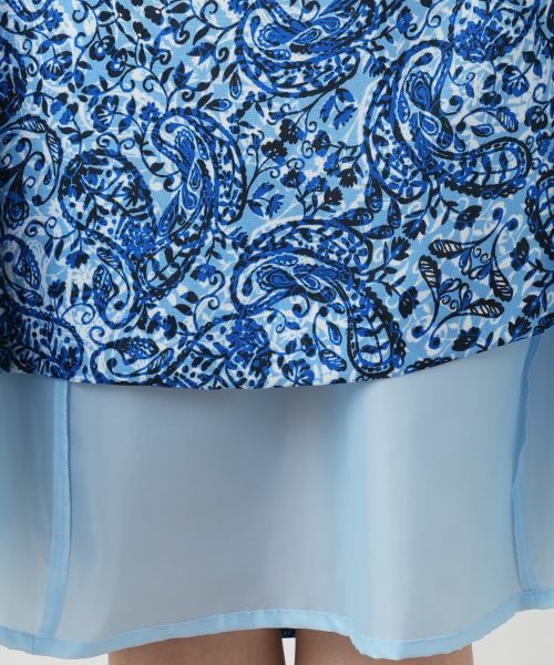 Leilian / レリアン ドレス | ペイズリーキーネックワンピース | 詳細16