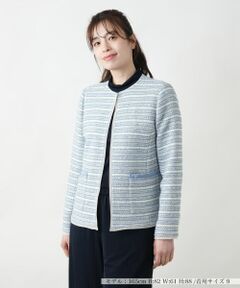 ニット ダブルブレステッド ブレザー （テーラードジャケット