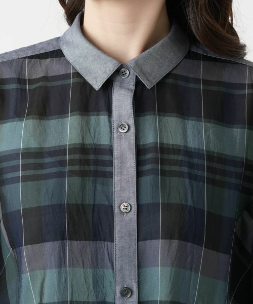 Leilian / レリアン シャツ・ブラウス | 洗える羽織ブラウス | 詳細11