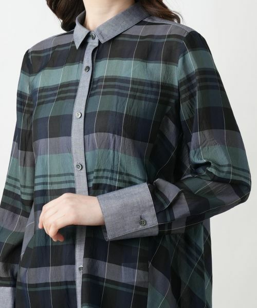 Leilian / レリアン シャツ・ブラウス | 洗える羽織ブラウス | 詳細13