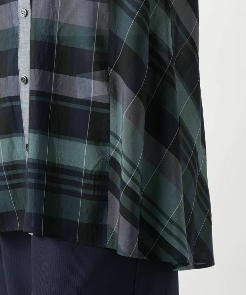 Leilian / レリアン シャツ・ブラウス | 洗える羽織ブラウス | 詳細14