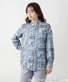 Leilian / レリアン シャツ・ブラウス | ペイズリーブラウス【RATTI】