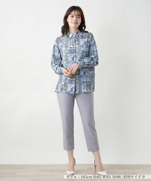 Leilian / レリアン シャツ・ブラウス | ペイズリーブラウス【RATTI】 | 詳細1