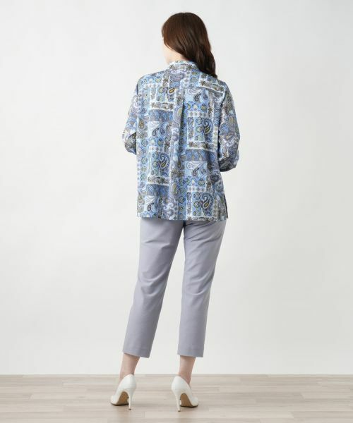 Leilian / レリアン シャツ・ブラウス | ペイズリーブラウス【RATTI】 | 詳細3