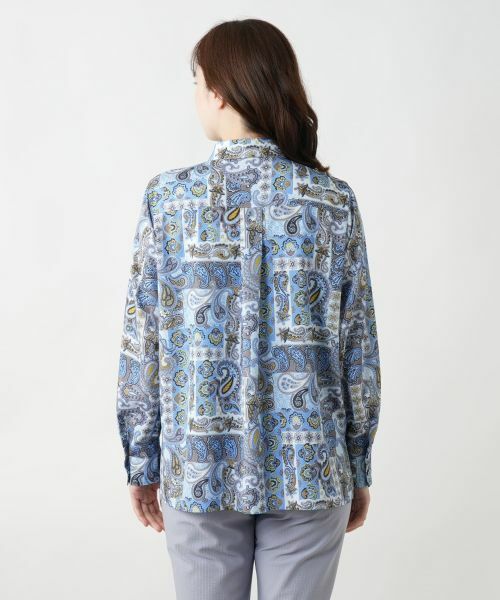 Leilian / レリアン シャツ・ブラウス | ペイズリーブラウス【RATTI】 | 詳細6