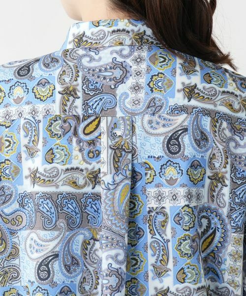 Leilian / レリアン シャツ・ブラウス | ペイズリーブラウス【RATTI】 | 詳細8