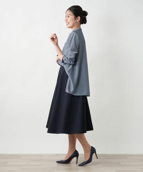 Leilian / レリアン シャツ・ブラウス | 洗えるフレアブラウス | 詳細2