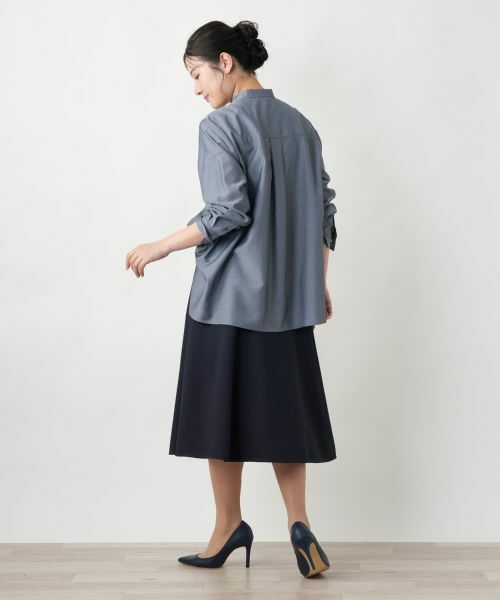 Leilian / レリアン シャツ・ブラウス | 洗えるフレアブラウス | 詳細3