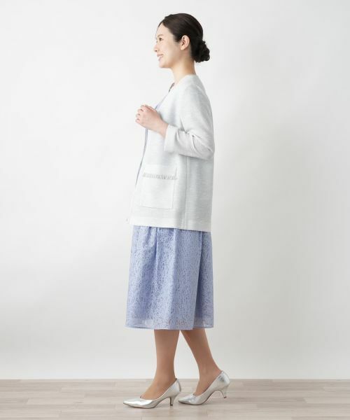 Leilian / レリアン テーラードジャケット | ノーカラージャケット【セレモニー】 | 詳細2