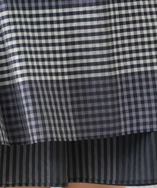 Leilian / レリアン ミニ・ひざ丈スカート | チェックフレアスカート【Leilian WHITE LABEL】 | 詳細12