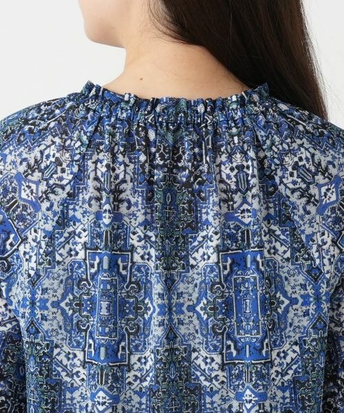 Leilian / レリアン ドレス | プリントフレアワンピース【Leilian WHITE LABEL】 | 詳細11