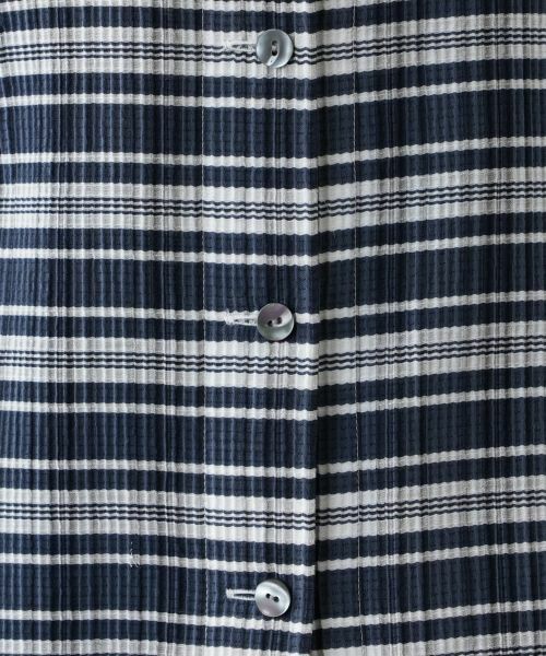 セール】 チェックブラウス【Leilian WHITE LABEL】 （シャツ