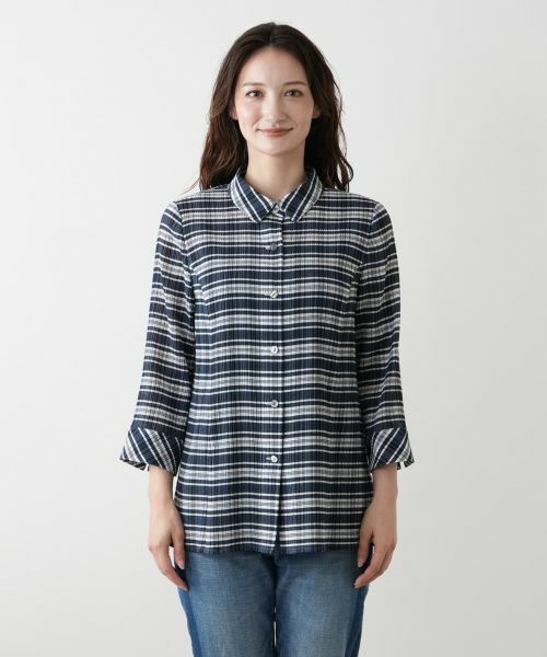 2023 Leilian WHITE LABEL チェック コットンシルク 2023 Leilian WHITE LABEL チェック コットンシルク - メルカリ