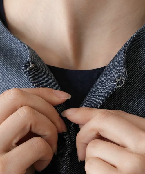 Leilian / レリアン テーラードジャケット | ノーカラージャケット【Leilian WHITE LABEL】 | 詳細9