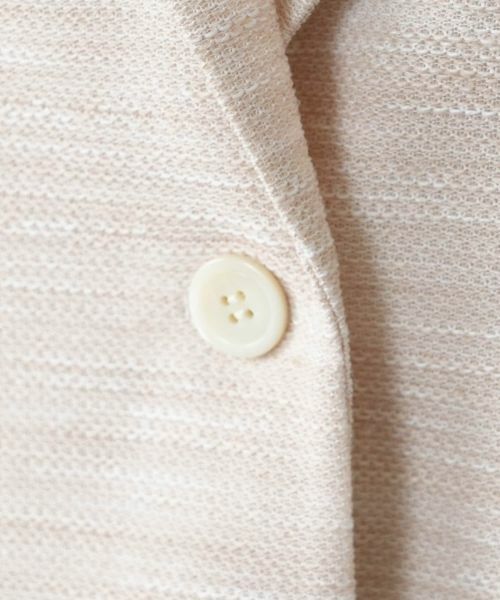Leilian WHITE LABEL グレー ファー風ジャケット 七分袖ジャケット【Leilian WHITE LABEL】|レリアン | レリアン