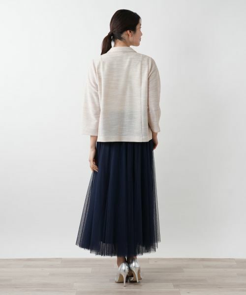 Leilian / レリアン テーラードジャケット | 七分袖ジャケット【Leilian WHITE LABEL】 | 詳細3