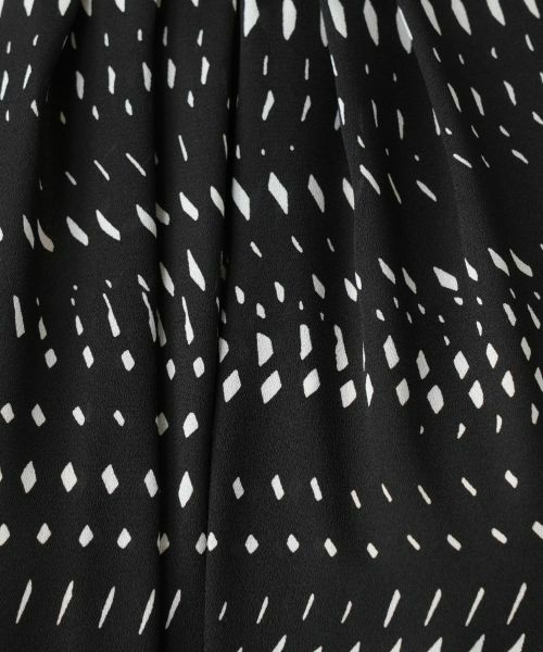 Leilian / レリアン ドレス | プリントフレアワンピース【Leilian WHITE LABEL】 | 詳細14