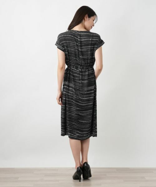 Leilian / レリアン ドレス | プリントフレアワンピース【Leilian WHITE LABEL】 | 詳細3