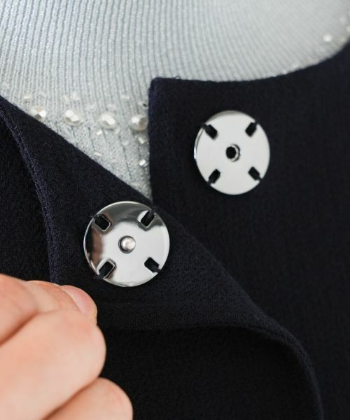 Leilian / レリアン その他アウター | ノーカラーコート【Leilian WHITE LABEL】 | 詳細11