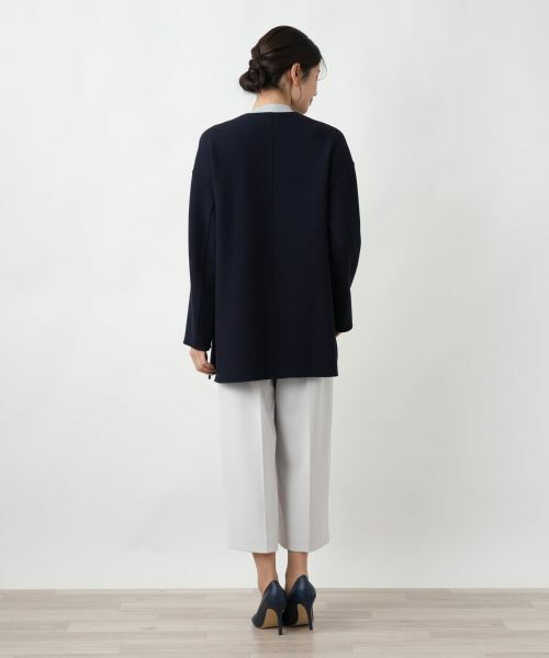 Leilian / レリアン その他アウター | ノーカラーコート【Leilian WHITE LABEL】 | 詳細3