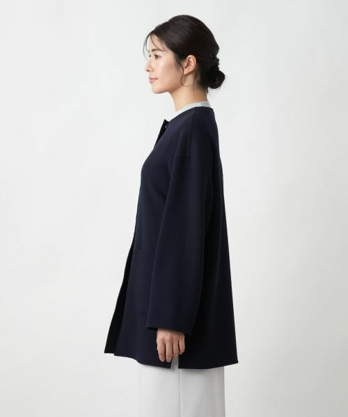 Leilian / レリアン その他アウター | ノーカラーコート【Leilian WHITE LABEL】 | 詳細5