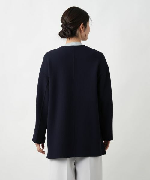 Leilian / レリアン その他アウター | ノーカラーコート【Leilian WHITE LABEL】 | 詳細6