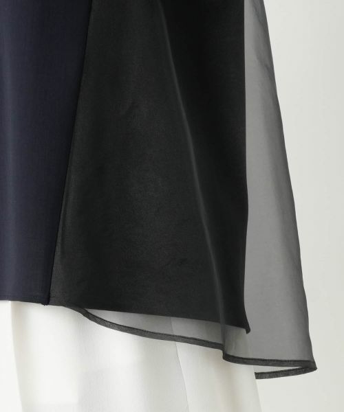 Leilian / レリアン シャツ・ブラウス | 【店舗人気】チュール切替ブラウス | 詳細14