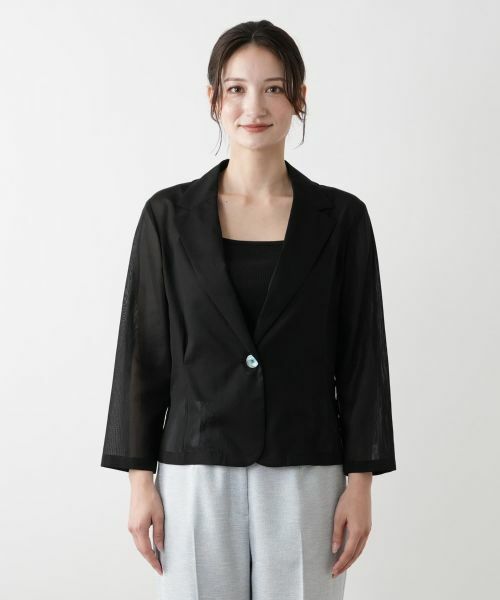 Leilian / レリアン テーラードジャケット | 【店舗人気】ショートブレザー | 詳細4