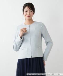 Leilian / レリアン テーラードジャケット | 【店舗人気】ノーカラージャケット