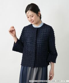 Leilian / レリアン テーラードジャケット | 【店舗人気】ノーカラージャケット