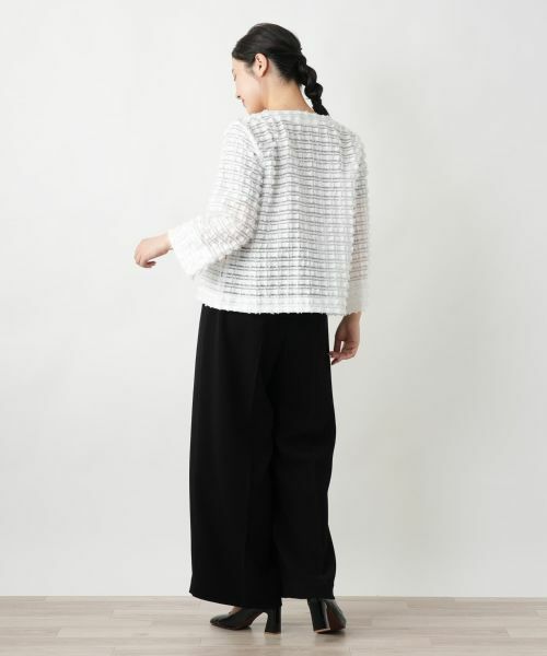 Leilian / レリアン テーラードジャケット | 【店舗人気】ノーカラージャケット | 詳細3