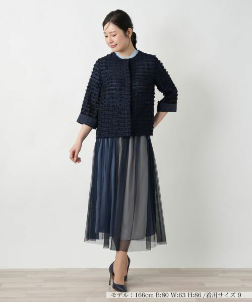 Leilian / レリアン テーラードジャケット | 【店舗人気】ノーカラージャケット | 詳細4