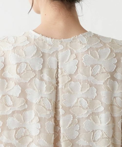Leilian / レリアン シャツ・ブラウス | フラワーモチーフブラウス | 詳細11