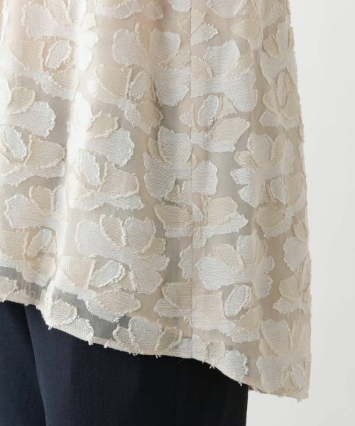 Leilian / レリアン シャツ・ブラウス | フラワーモチーフブラウス | 詳細14