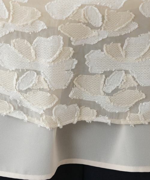 Leilian / レリアン シャツ・ブラウス | フラワーモチーフブラウス | 詳細15