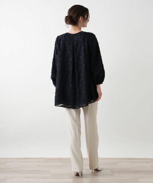 Leilian / レリアン シャツ・ブラウス | フラワーモチーフブラウス | 詳細3