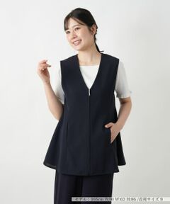 Leilian / レリアン テーラードジャケット | 【店舗人気】Vネックベスト