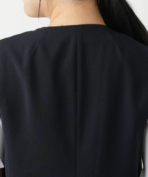 Leilian / レリアン テーラードジャケット | 【店舗人気】Vネックベスト | 詳細11