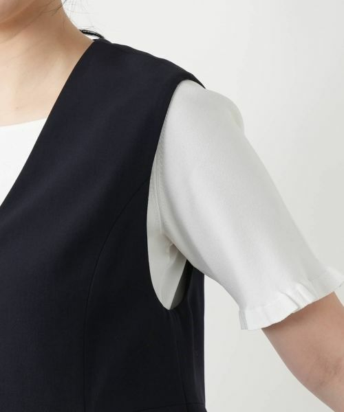 Leilian / レリアン テーラードジャケット | 【店舗人気】Vネックベスト | 詳細12