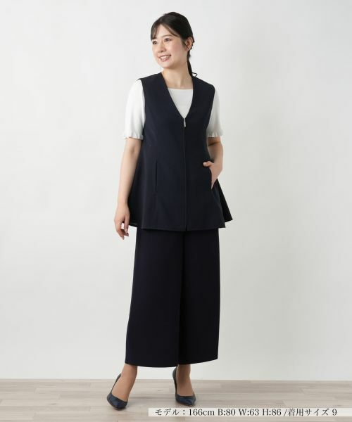 Leilian / レリアン テーラードジャケット | 【店舗人気】Vネックベスト | 詳細4