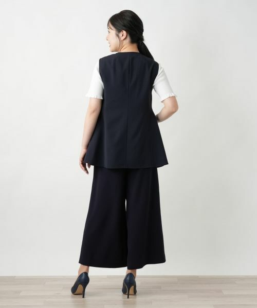 Leilian / レリアン テーラードジャケット | 【店舗人気】Vネックベスト | 詳細6